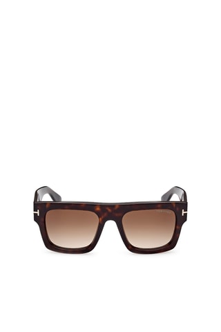 Zonnebril Uniseks Categorie 3 - Tom Ford - Bruin