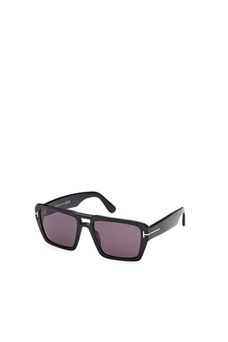 Zonnebril Uniseks Categorie 3 - Tom Ford - Zwart