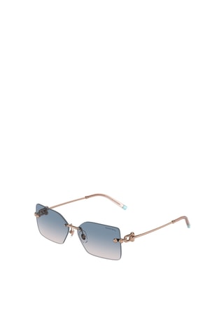 Zonnebril Uniseks Categorie 3 - Tiffany & Co. - Goudkleurig