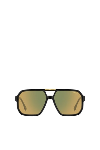 Zonnebril Uniseks Spiegelende Glazen - Categorie 1 - Carrera - Zwart