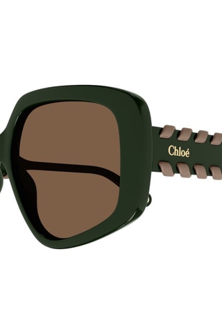 Zonnebril Uniseks Categorie 3 - Chloé - Groen