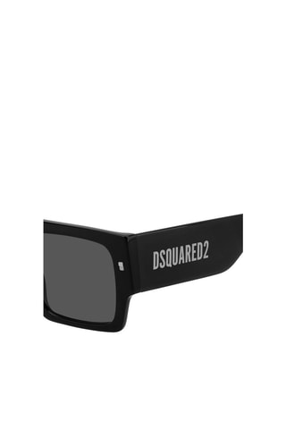 Zonnebril Uniseks Categorie 3 - DSquared2 - Zwart