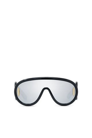 Zonnebril Uniseks - Spiegelende Glazen - Categorie 3 - Loewe - Zwart