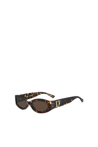 Zonnebril Uniseks Categorie 3 - DSquared2 - Bruin