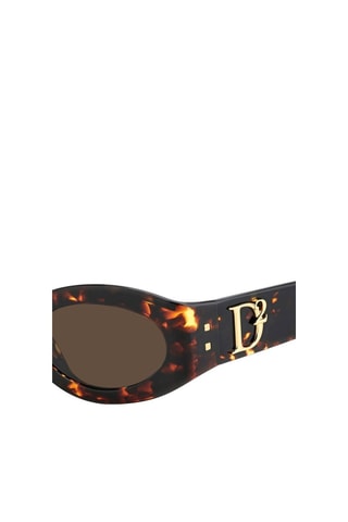 Zonnebril Uniseks Categorie 3 - DSquared2 - Bruin