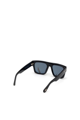 Zonnebril Uniseks Categorie 3 - Tom Ford - Zwart