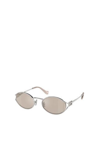 Gafas de sol unisex - Categoría 2 - Miu Miu - Plateado