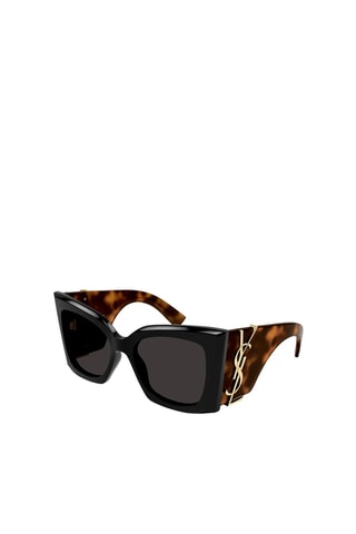 Zonnebril Dames - Bruin Categorie 3 - Saint Laurent - Zwart