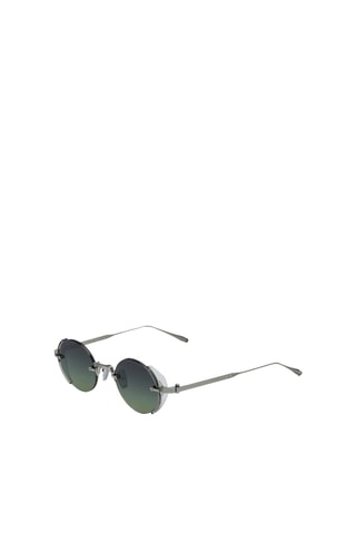 Zonnebril Uniseks - Categorie 3 - Akoni - Zilverkleurig