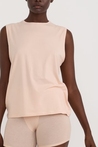 T-shirt em algodão biológico - Rosa