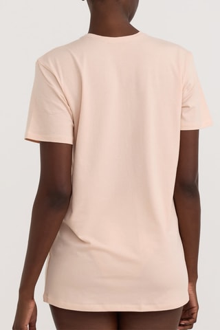 T-shirt em algodão biológico - Rosa