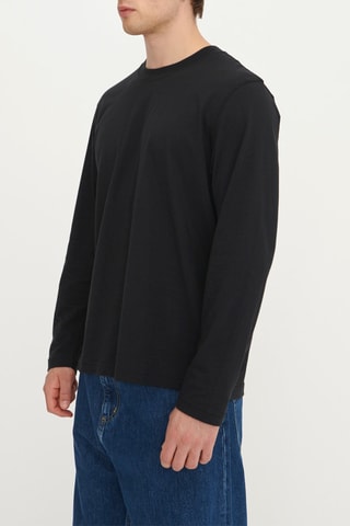 T-shirt em algodão biológico - Preto