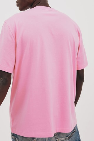 T-shirt em algodão biológico - Rosa