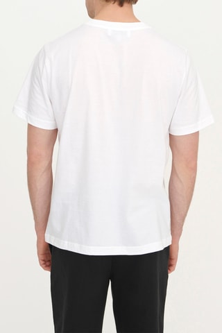 T-shirt em algodão biológico - Branco