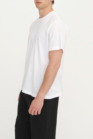 T-shirt em algodão biológico - Branco