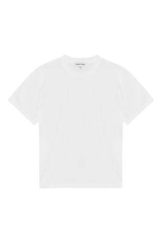 T-shirt em algodão biológico - Branco