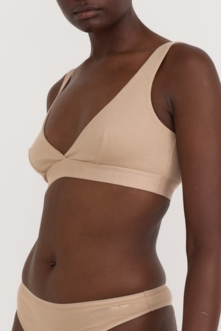 Soutien desportivo em algodão biológico - Salmão