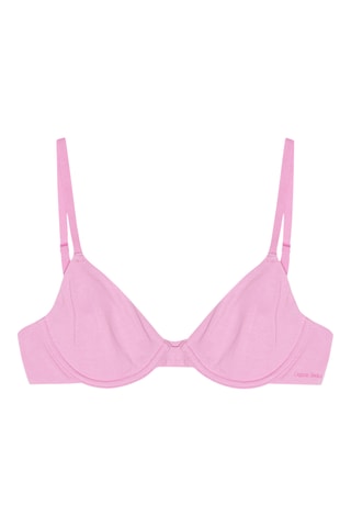 Soutien em algodão biológico - Rosa