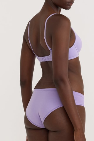 Soutien em algodão biológico - Malva