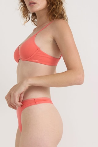 Soutien em algodão biológico - Coral