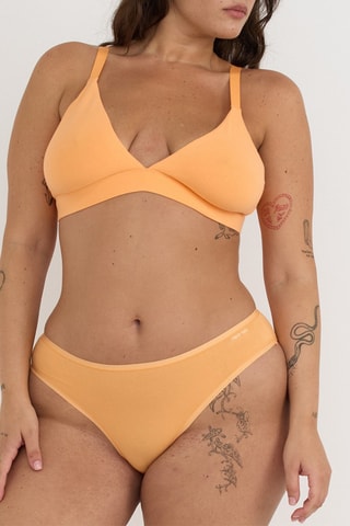 5 cuecas em algodão biológico - Preto, bege e cru