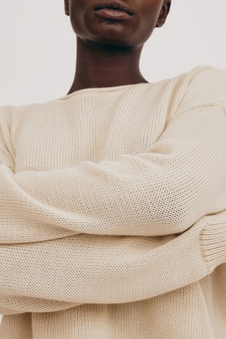 Camisola em algodão biológico - Cru