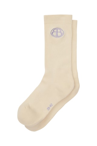 Meias em algodão biológico - Cru