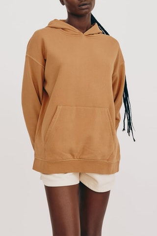 Calções em algodão biológico - Bege