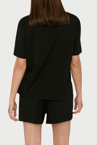 T-shirt boxy - Preto