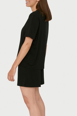 T-shirt boxy - Preto