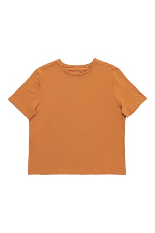 T-shirt boxy - Mostarda