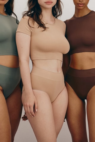 T-shirt cropped - Preto