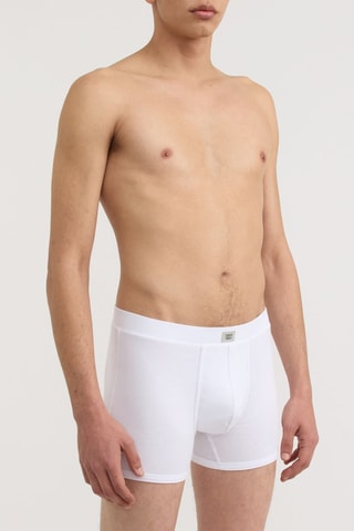 3 boxers em algodão biológico - Preto e branco