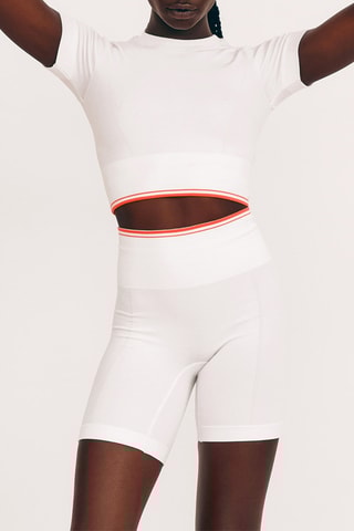 T-shirt cropped - Branco