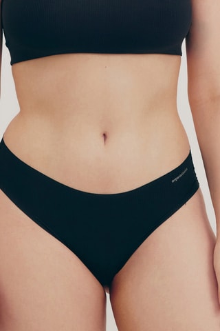 3 tangas - Castanho e preto