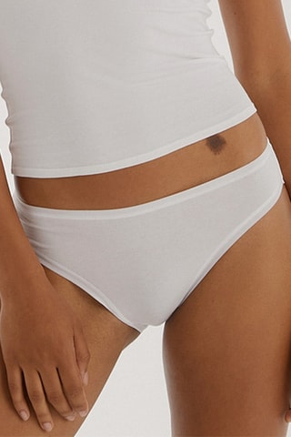 Cueca em algodão biológico - Branco