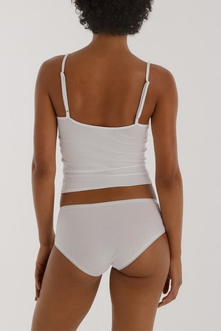 Cueca em algodão biológico - Branco