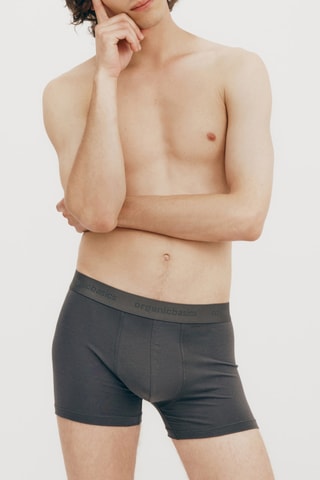 3 boxers - Preto e branco