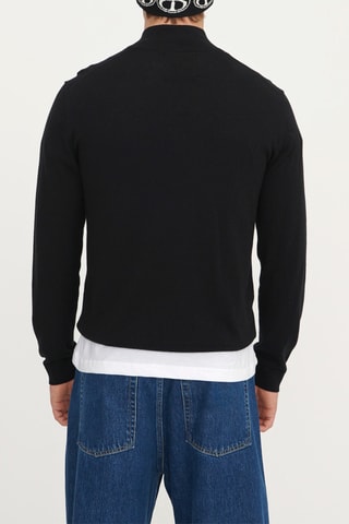 Camisola em algodão biológico - Preto