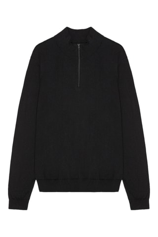 Camisola em algodão biológico - Preto