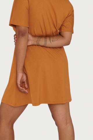 Vestido t-shirt - Mostarda