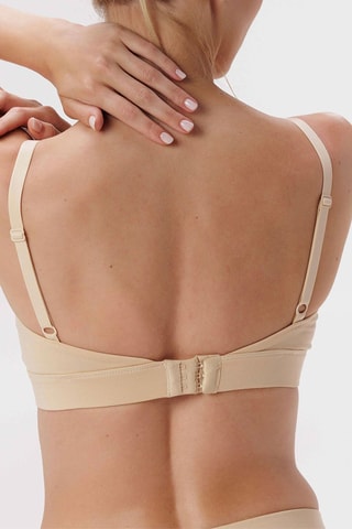 Soutien em algodão biológico - Bege