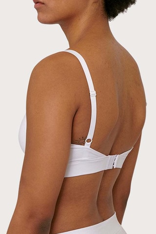 Soutien em algodão biológico - Branco