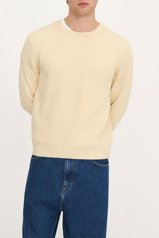 Camisola em algodão biológico - Cru