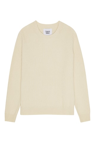 Camisola em algodão biológico - Cru