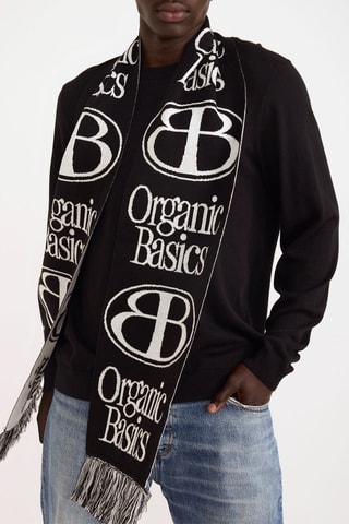 Camisola em algodão biológico - Preto