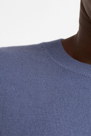 Camisola em algodão biológico - Azul-celeste