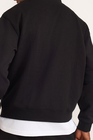 Camisola em algodão biológico - Preto