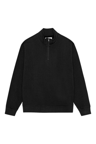 Camisola em algodão biológico - Preto