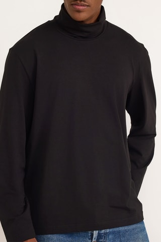 T-shirt em algodão biológico - Preto